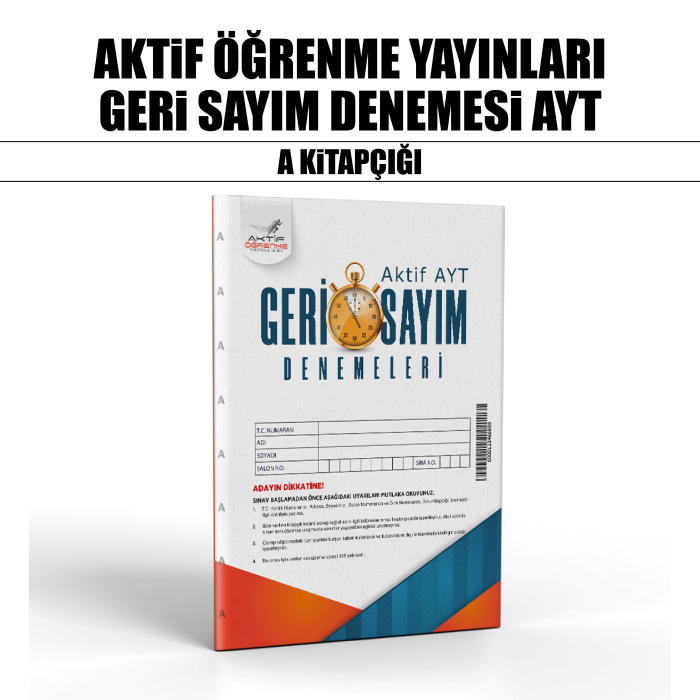 GERİ SAYIM AKTİF YKS AYT DNM KLB 5-A -26